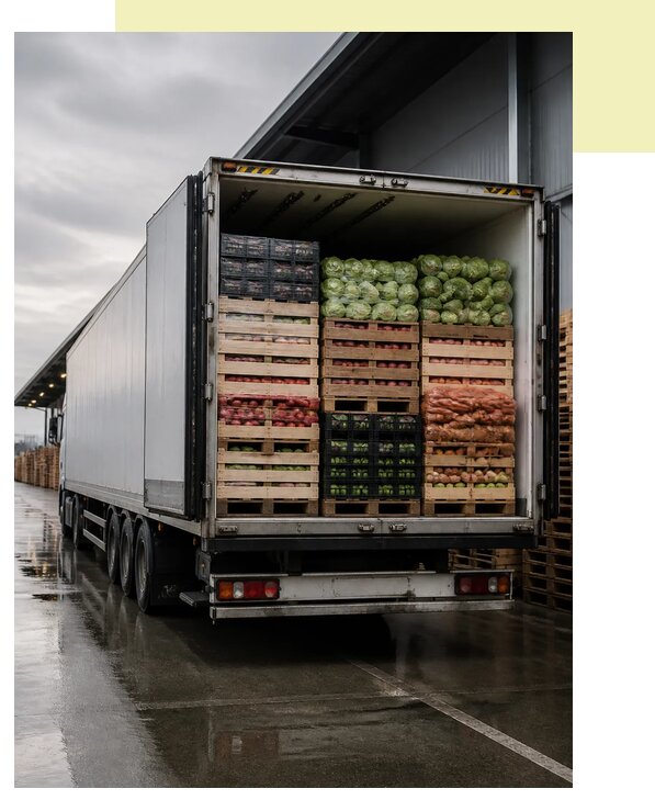 Перевозка плодоовощной продукции в Павловского Посад по цене от 5081 р. | Агросервис-Пвл