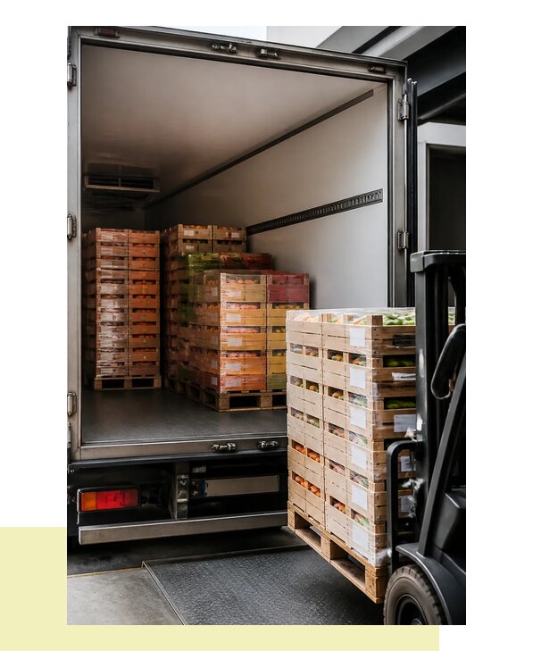 Перевозка сельхозпродукции на паллетах с доставкой в Павловского Посад