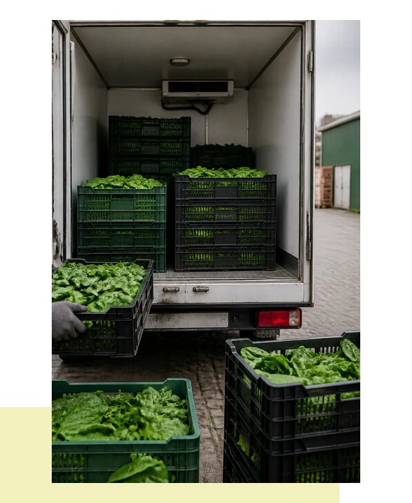 Перевозка шпината в Павловского Посад с сохранением свежести продукции